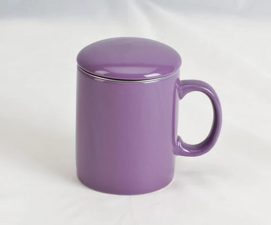 Infuser Mug with Lid - 11 oz  Purple