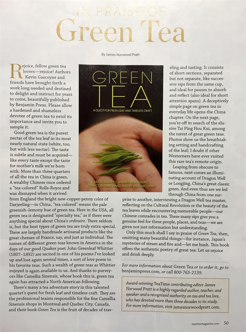 Green Tea: A Quest for Fresh Leaf & Timeless Craft