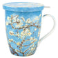 Van Gogh Almond Blossom Tea Mug w/ Infuser and Lid