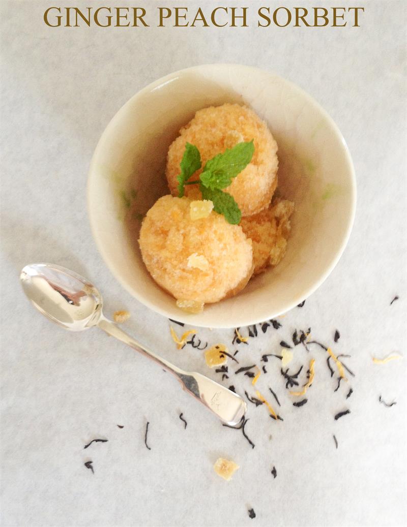 Ginger Peach Black Tea