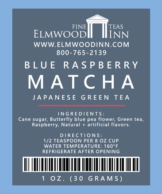 Blue Raspberry Matcha