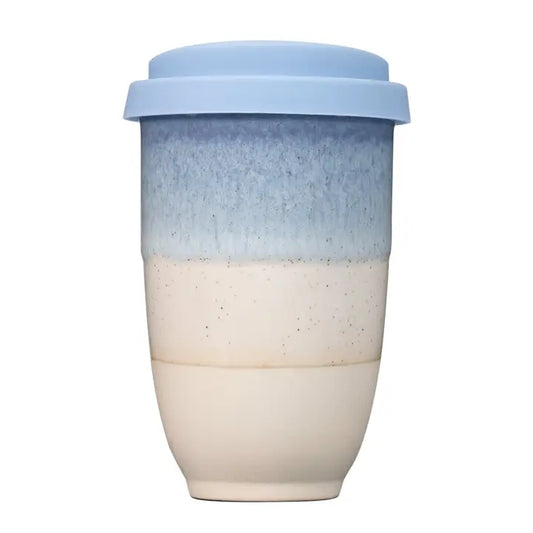 Ceramic Reusable Travel Mug- 12oz.- NEW!- COVE