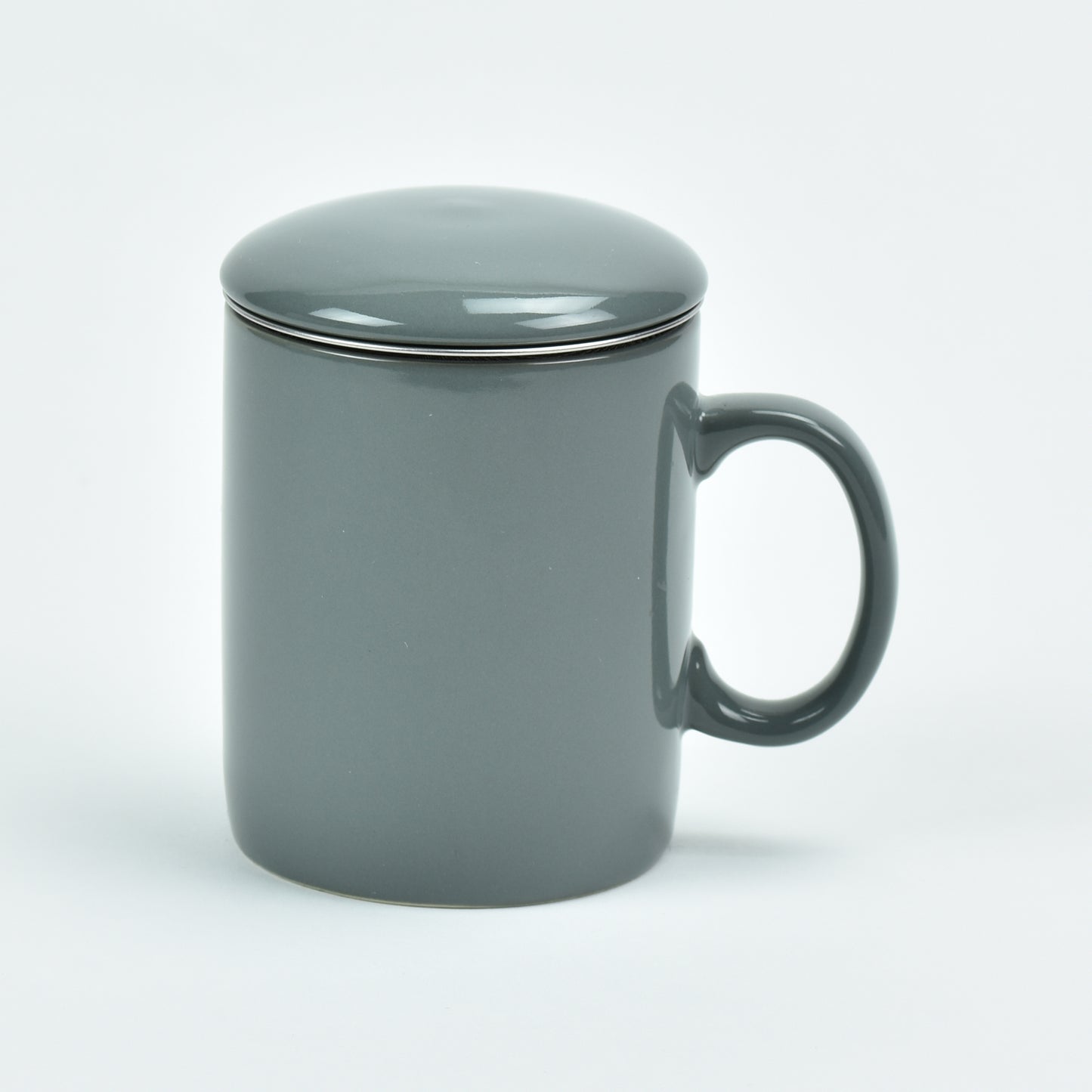 Infuser Mug with Lid - 11 oz  Gray