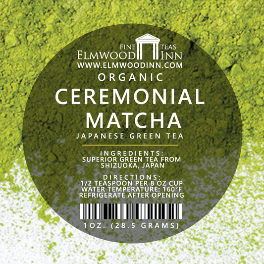 Matcha Green Tea | Ceremonial Grade | Organic Garden | 1 oz Tin