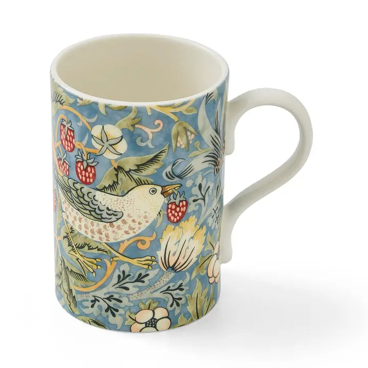 Morris & Co Strawberry Thief Mug- 12oz.