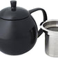Curve Teapot with Infuser -  24 oz  Black