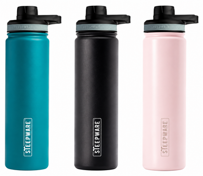 Everest Tea Tumbler with infuser basket - 22 oz- 5 colors