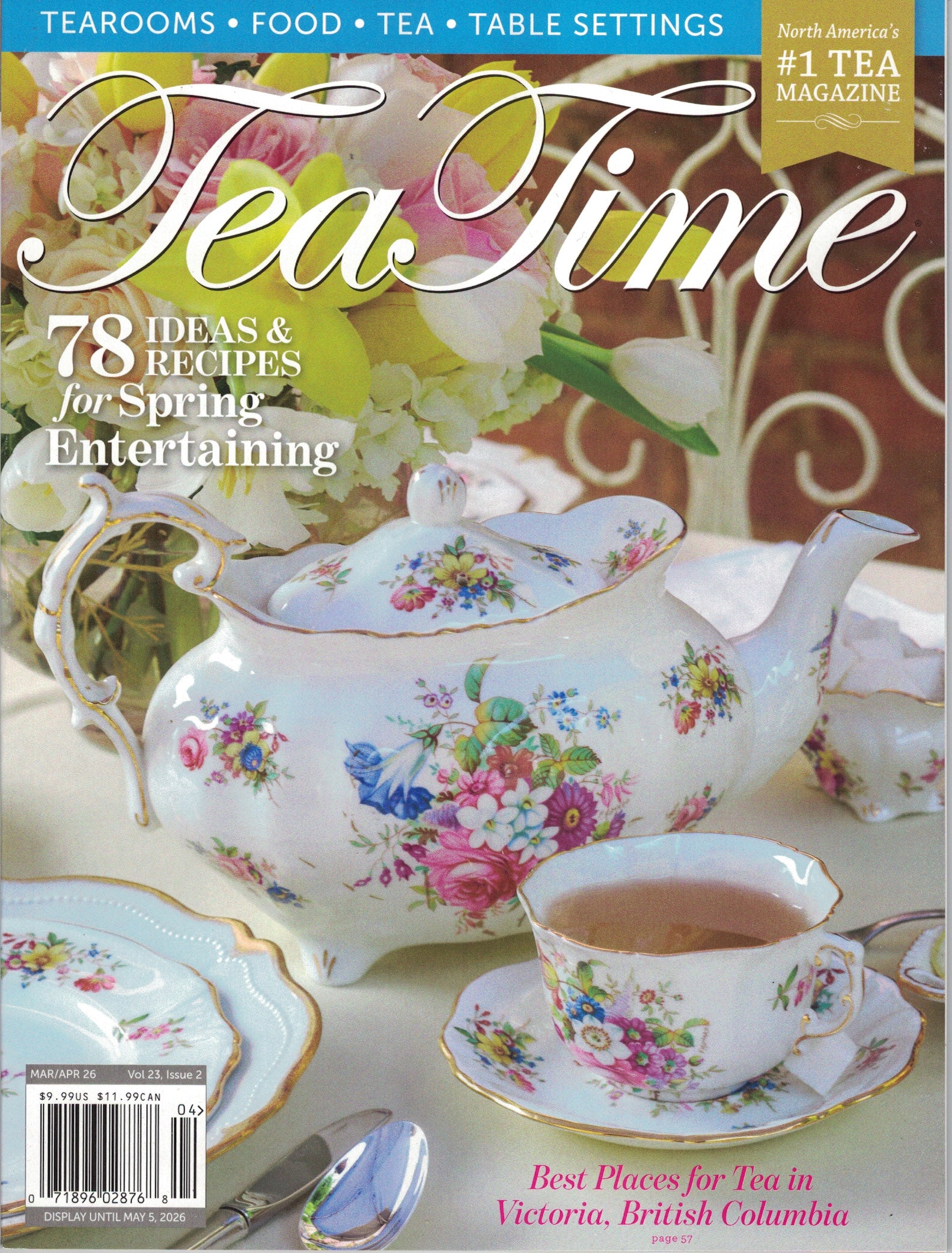 Magazines | Buy TeaTime Magazine Online | Elmwood Inn Fine Teas