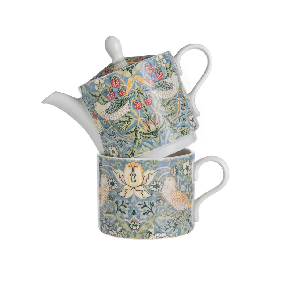 Morris & Co. Tea for One 10oz.- Strawberry Thief- NEW!