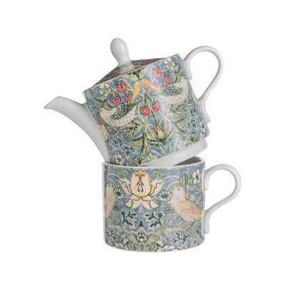 Morris & Co. Tea for One 10oz.- Strawberry Thief- NEW!