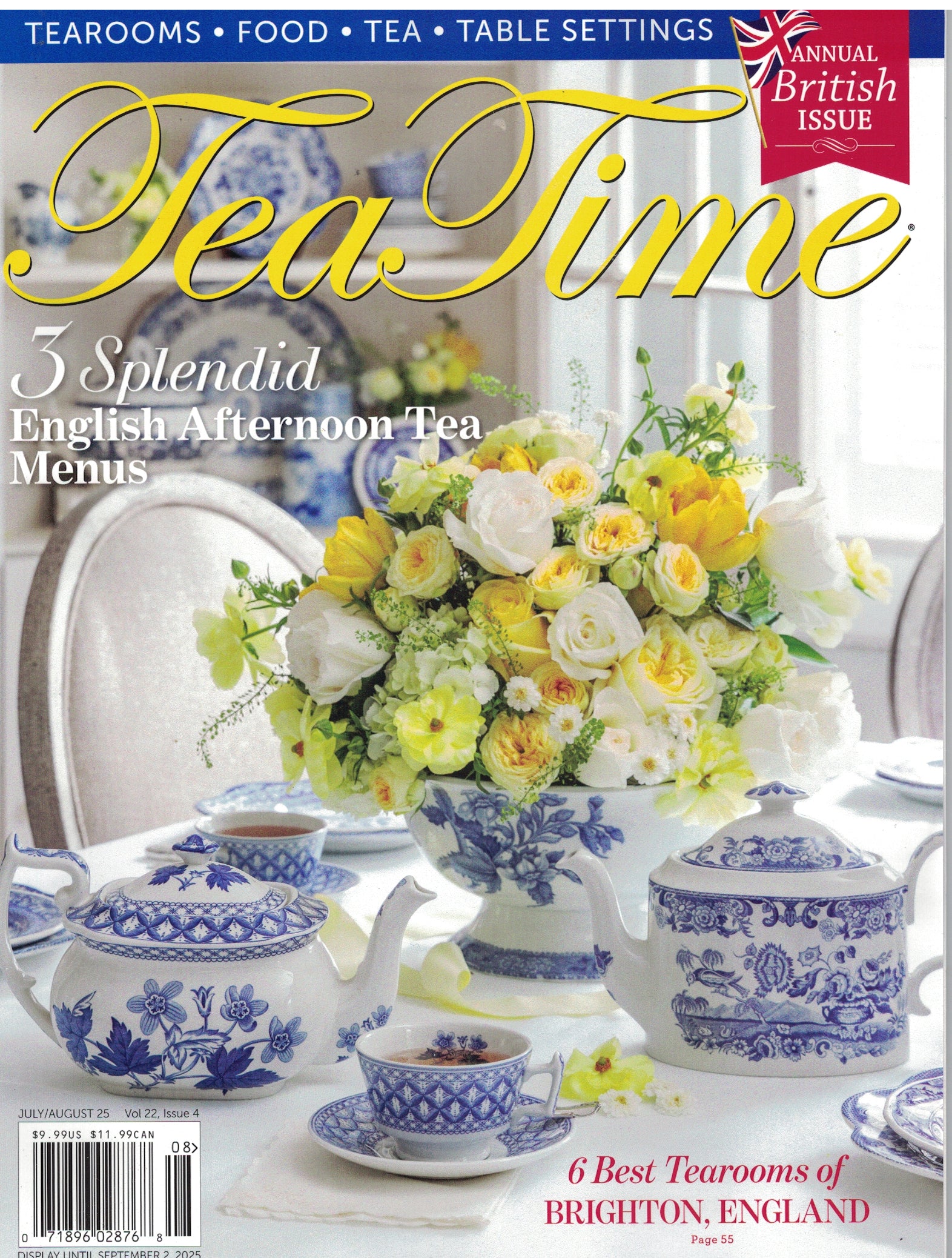 TeaTime Magazine - July/August 2025 – Elmwood Inn Fine Teas