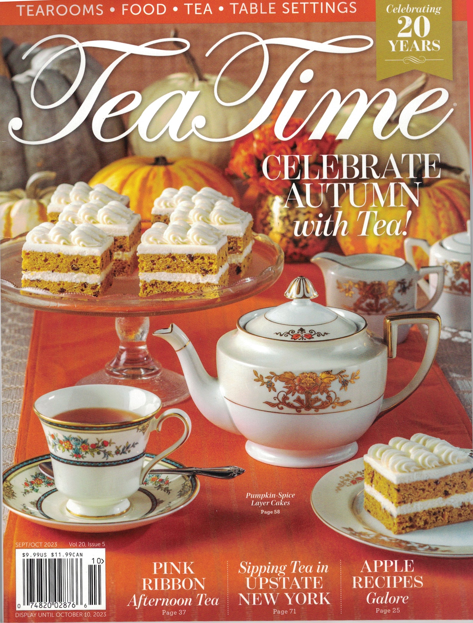 TEATIME MAGAZINE - SEPTEMBER/OCTOBER 2023 – Elmwood Inn Fine Teas