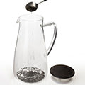 Flask Glass Iced Tea Pitcher - 64 oz