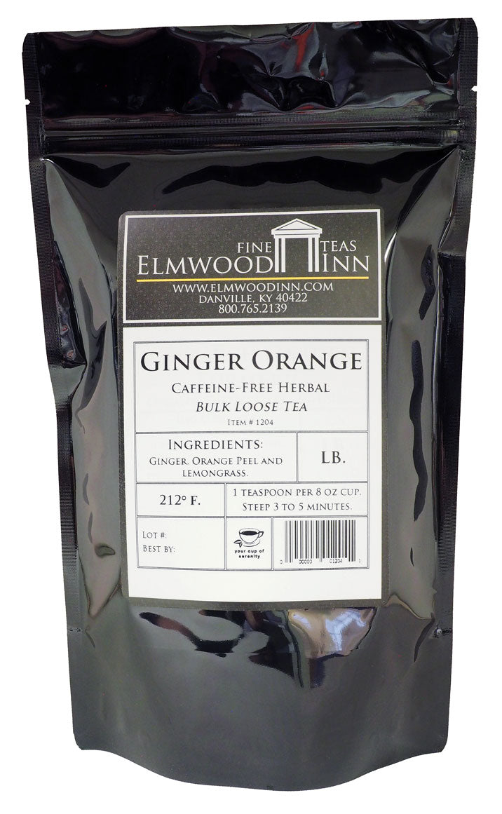 Ginger Orange Infusion, Best Decaf Tea