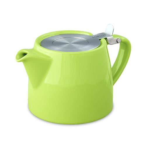 Stump Teapot with Stainless Lid & Infuser 18 oz. - Citron