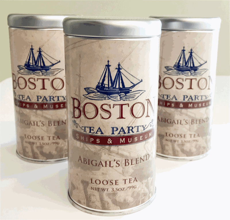 Boston Tea Party Museum Official Tea Tins