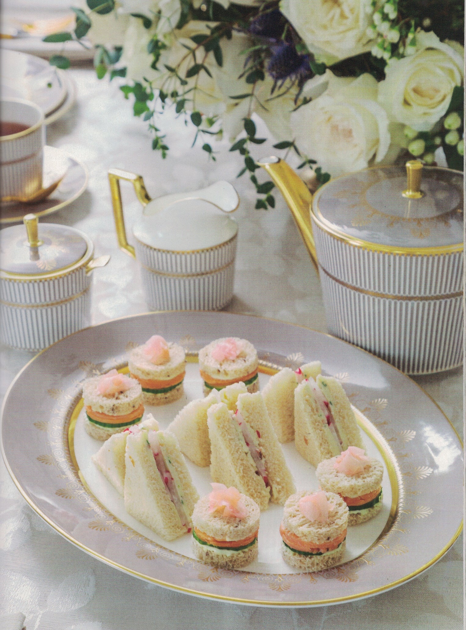 Tea Sandwiches in Teatime Magazine