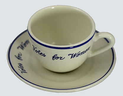 Votes for Women Teacup & Saucer
